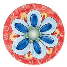 Görseli Galeri görüntüleyiciye yükleyin, Infinito Mavi Çiçekli Çok Renkli Bardak Altlığı