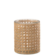 Görseli Galeri görüntüleyiciye yükleyin, Hasır Mumluk 12,5x12,5 cm