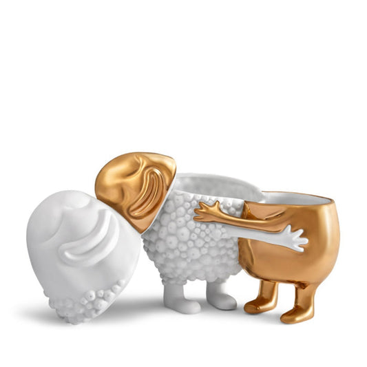Luxuria-L'Objet-Haas Huggers Beyaz ve Altın Kutu
