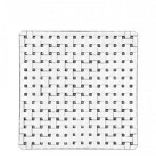 Görseli Galeri görüntüleyiciye yükleyin, Bossa Nova 2'li Kare Kristal Tabak 21 cm