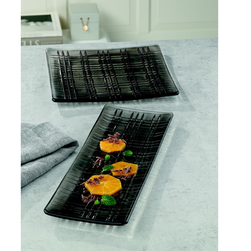 Square Smoke 2'li Kare Kristal Tabak