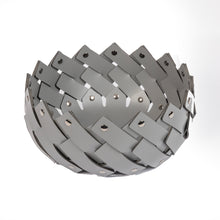 Görseli Galeri görüntüleyiciye yükleyin, Almeria Gri Yuvarlak Sepet