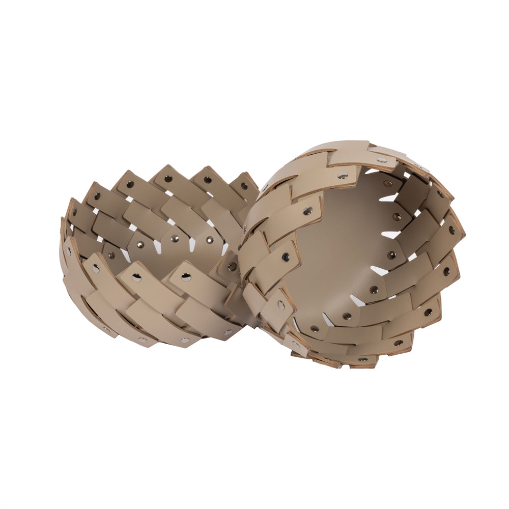 Almeria Vizon Yuvarlak Sepet 25x13 cm