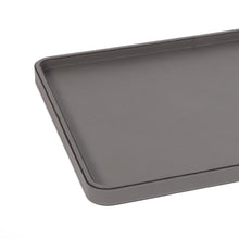 Görseli Galeri görüntüleyiciye yükleyin, Koyu Gri Dikdörtgen Tepsi