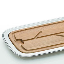 Görseli Galeri görüntüleyiciye yükleyin, İtalia Dikdörtgen Ahşap Et Servisi