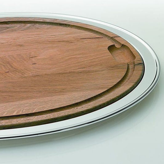 İtalia Ahşap Oval Servis Tabağı