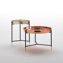 Görseli Galeri görüntüleyiciye yükleyin, Yuvarlak Gümüş Tepsi 35,5x35,5x5 cm