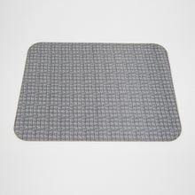 Görseli Galeri görüntüleyiciye yükleyin, Zeugma Gri/Kahverengi Dikdörtgen Köşeleri Oval Amerikan Servisi