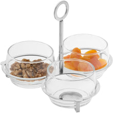 Görseli Galeri görüntüleyiciye yükleyin, Riva Roma Gümüş 3'lü Çerezlik