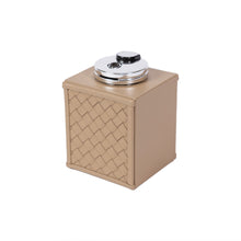 Görseli Galeri görüntüleyiciye yükleyin, Vizon Örgü Desenli Deri Masa Çakmağı