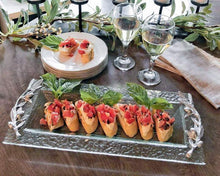 Görseli Galeri görüntüleyiciye yükleyin, Arthur Court Zeytin Dekorlu Dikdörtgen Servis