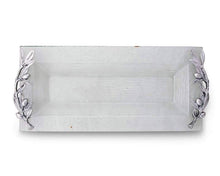 Görseli Galeri görüntüleyiciye yükleyin, Arthur Court Zeytin Dekorlu Dikdörtgen Servis