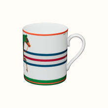 Görseli Galeri görüntüleyiciye yükleyin, Hermès Cheval A La Couverture Atlı Kahve ve Çay Kupası