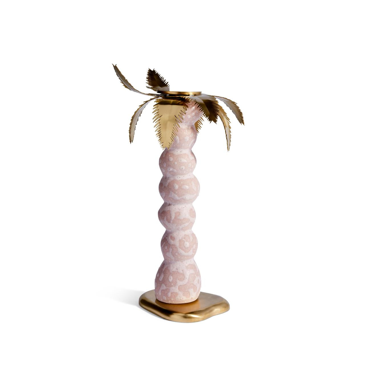 L'objet Haas Mojave Palmiye Şamdan Pembe
