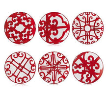 Görseli Galeri görüntüleyiciye yükleyin, Hermès Balcon Du Guadalquivir Ekmek Tabağı 6'lı Set