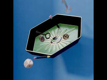 Videoyu Galeri görüntüleyiciye yükleyin ve burada izleyin, Lito Eye Altıgen Yeşil Dekoratif Tabak