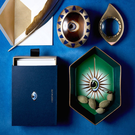 L'objet Lito Eye Magnifying Gold Büyüteç
