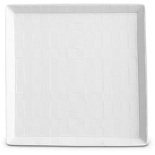 Görseli Galeri görüntüleyiciye yükleyin, L'objet Byzanteum Beyaz Kare Tabak