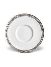 Görseli Galeri görüntüleyiciye yükleyin, L'objet Soie Tresse Çay Fincanı Tabağı Platin