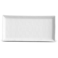 Görseli Galeri görüntüleyiciye yükleyin, L'objet Byzanteum Beyaz Dikdörtgen Tepsi