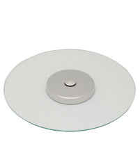 Görseli Galeri görüntüleyiciye yükleyin, Palmi Yuvarlak Cam Servis Tabağı