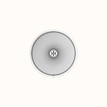 Görseli Galeri görüntüleyiciye yükleyin, Hermès H Deco Beyaz Ekmek Tabağı