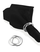 Görseli Galeri görüntüleyiciye yükleyin, Riva Bologna Peçete Halkası 6'lı Set