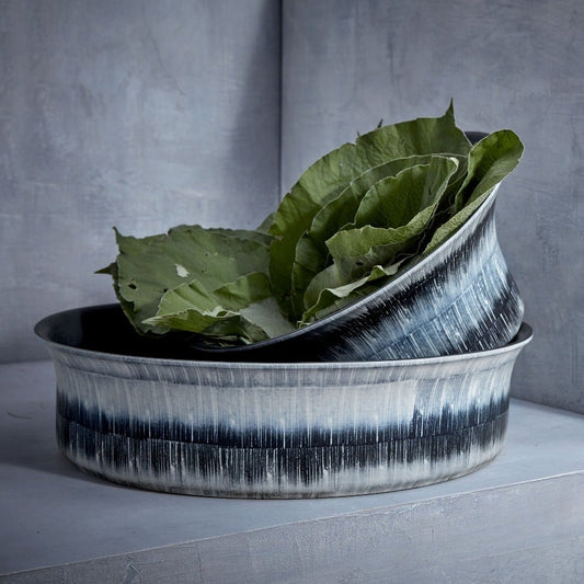 L'objet Tribal 37 cm Büyük Boy Bowl