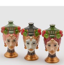 Görseli Galeri görüntüleyiciye yükleyin, Koyu Yeşil Kadın Vazo