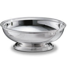 Görseli Galeri görüntüleyiciye yükleyin, Zanetto Derby Cordoba Ayaklı Gümüş Oval Dekoratif Kase