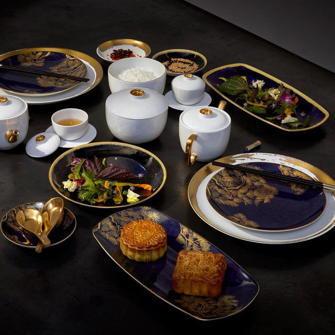 L'objet Zen Bonsai ile hazırlanmış sade, modern ve aynı zamanda lüks bir sofra!