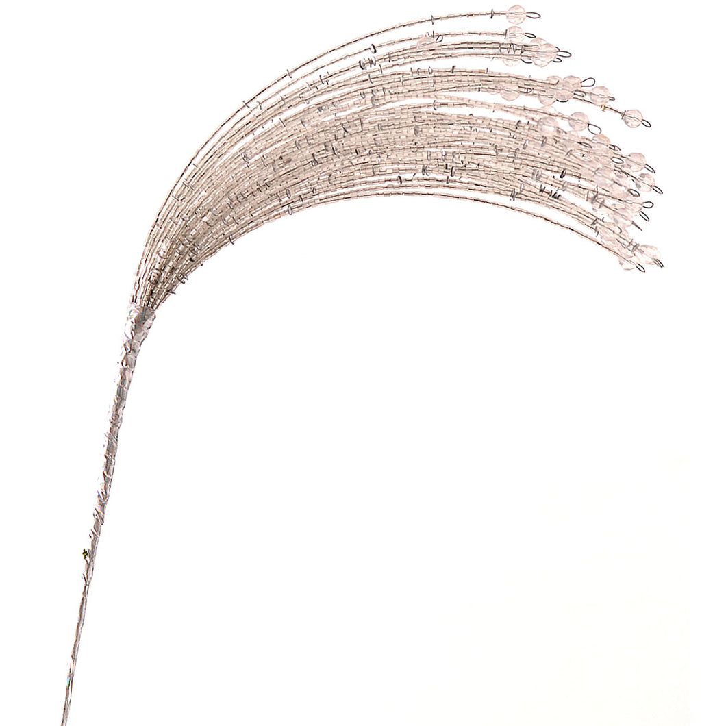 Silver Yaprak Ağaç Süsü