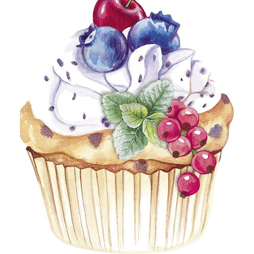 Cup Cake Şeklinde Peçete