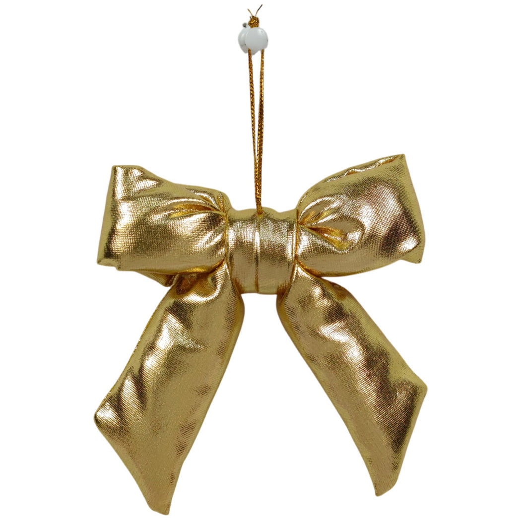 Gold Parlak Ağaç Süsü Fiyonk