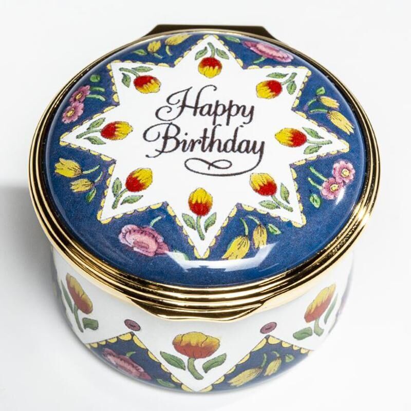 Happy Birthday Kapaklı Kutu