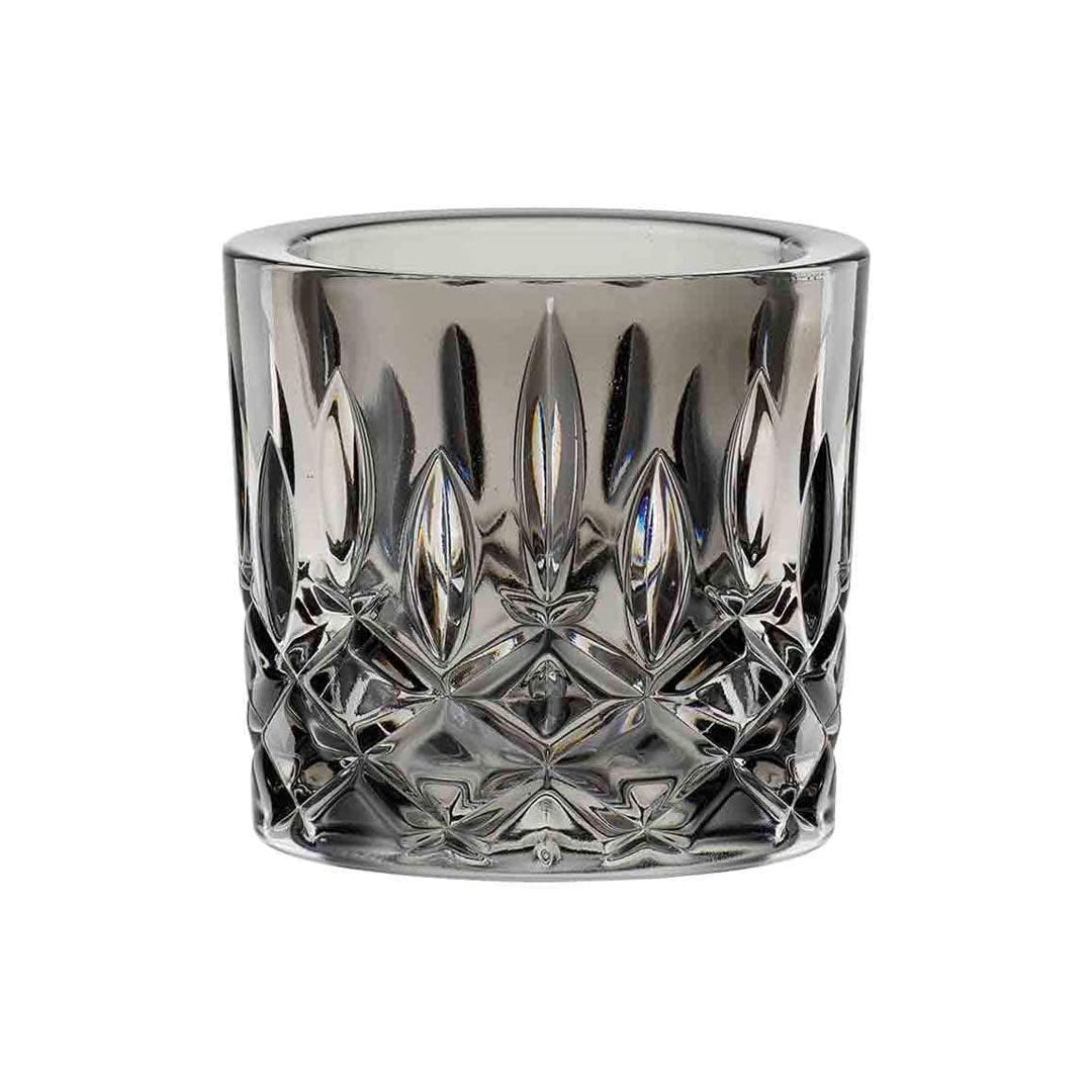 Noblesse T-Lıght Füme Kristal Mumluk