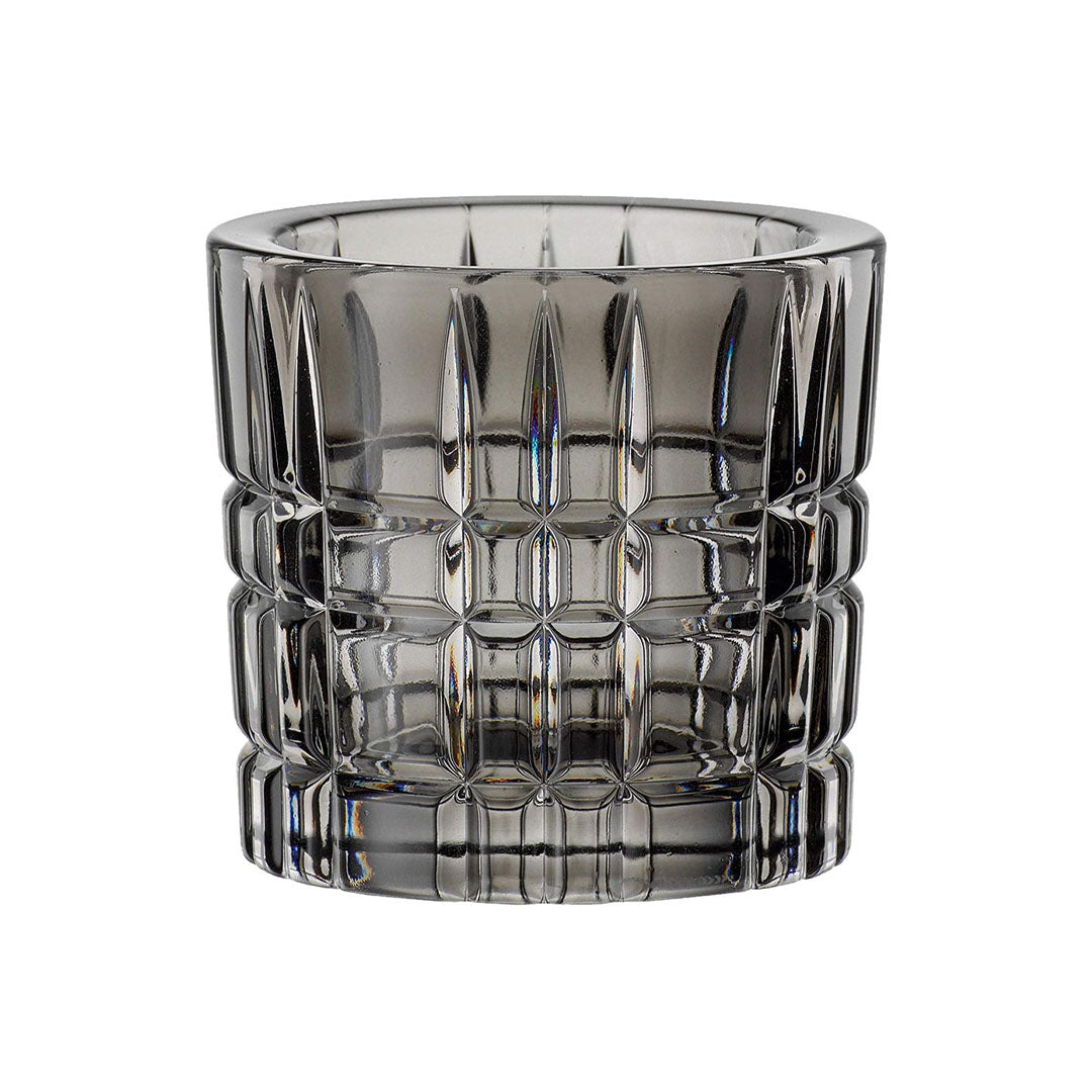 Square Smoke T-Lıght Kristal Mumluk