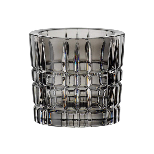 Square Smoke T-Lıght Kristal Mumluk