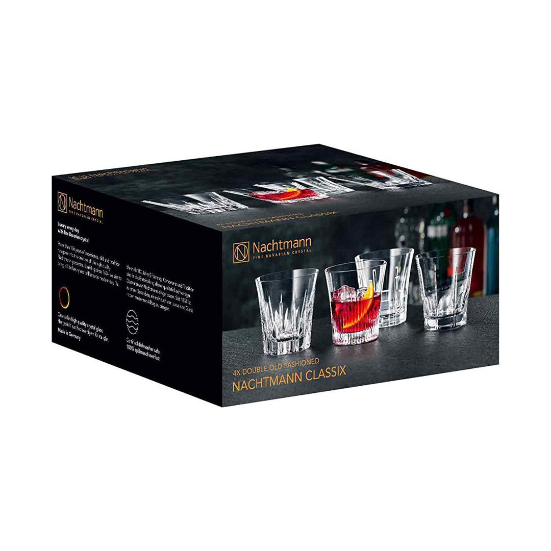 Classix 4'lü Kristal Viski Bardağı 3