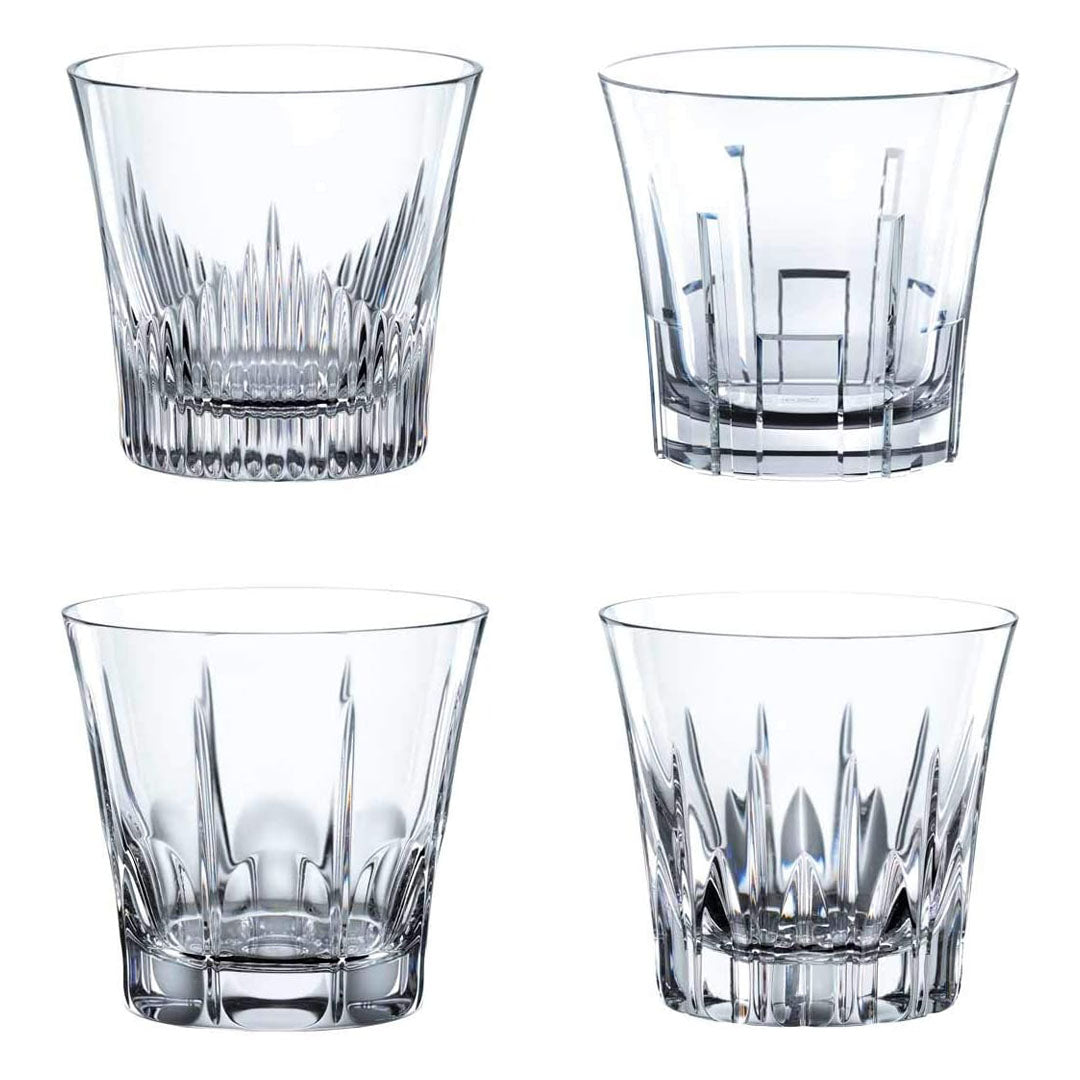 Classix 4'lü Kristal Viski Bardağı