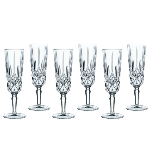 6'lı Flüt Şampanya Bardağı