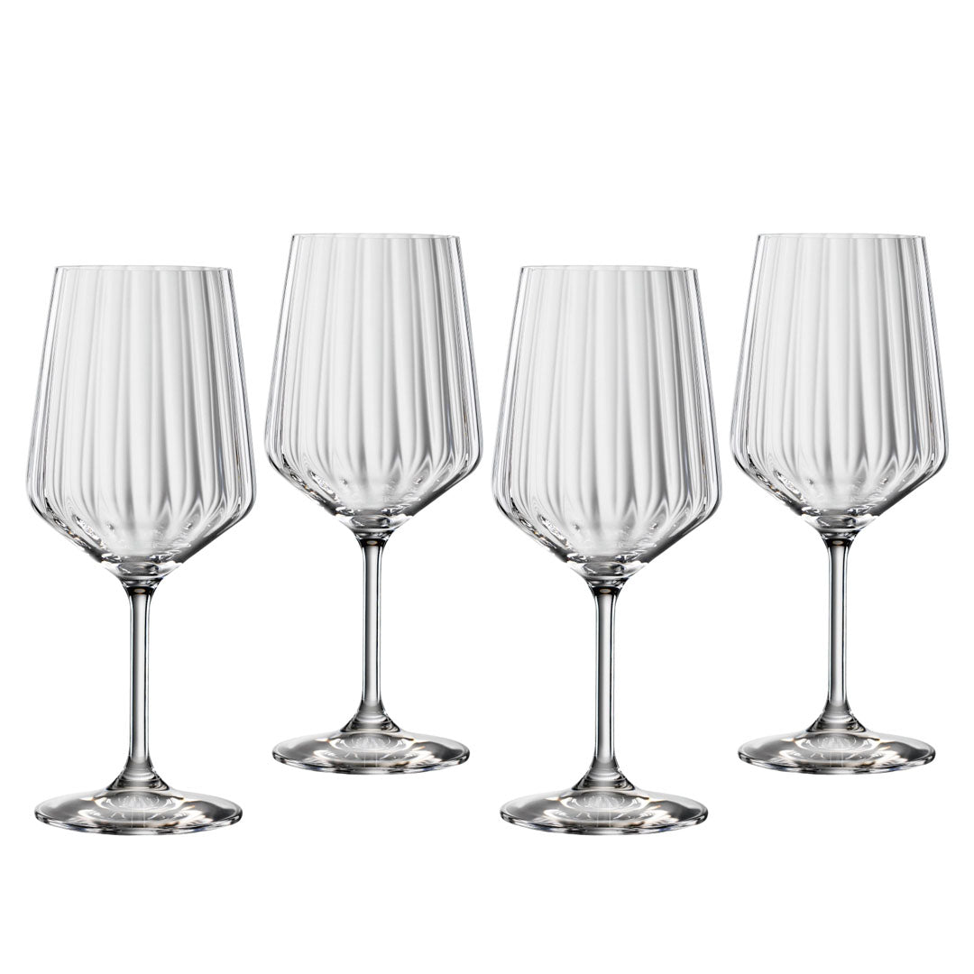 Spigelau Lifestyle Optik 4'Lü Kırmızı Şarap Bardağı