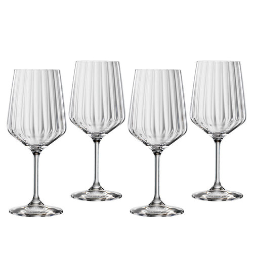 Spigelau Lifestyle Optik 4'Lü Kırmızı Şarap Bardağı