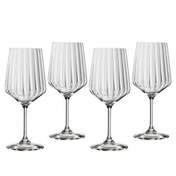 Spigelau Lifestyle Optik 4'Lü Kırmızı Şarap Bardağı