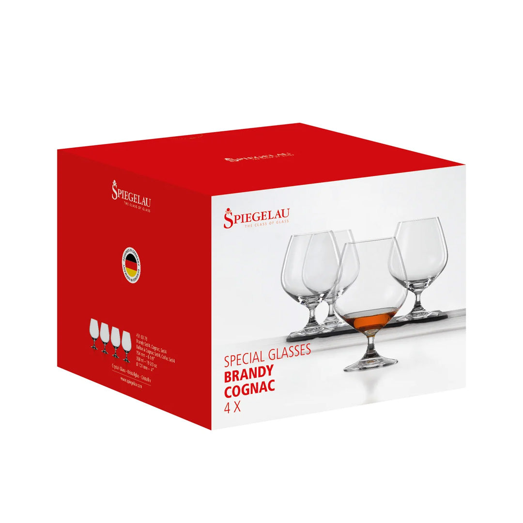 Spiegelau Classic Bar 4'lü Kristal Konyak Kadehi 4