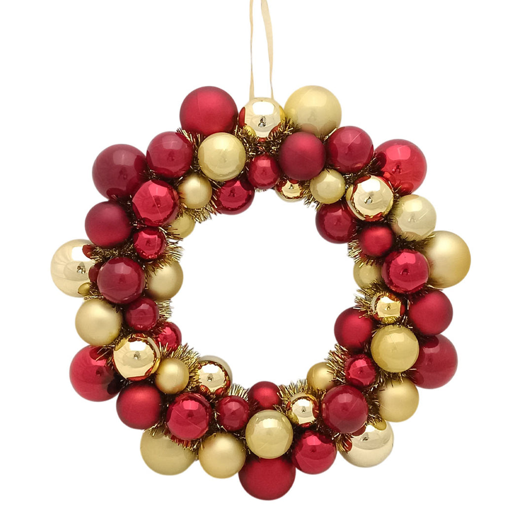 Kırmızı Gold Toplu Kapı Süsü