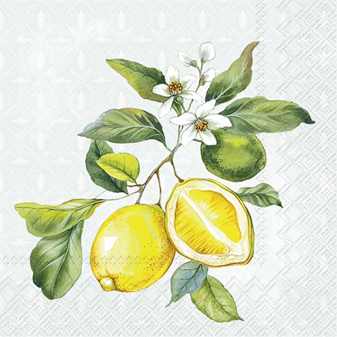 Limonlu Kokteyl Peçetesi