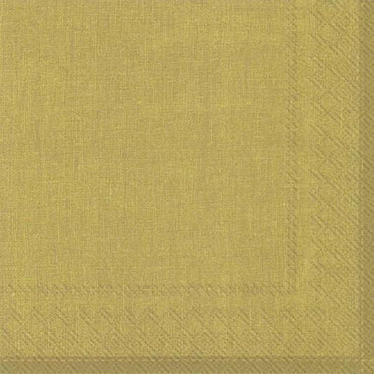 Linen Altın Rengi Yemek Peçetesi