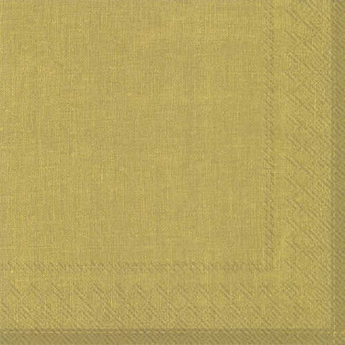 Linen Altın Rengi Yemek Peçetesi