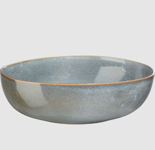 Açık Mavi Salata Kasesi 29,5x9 cm